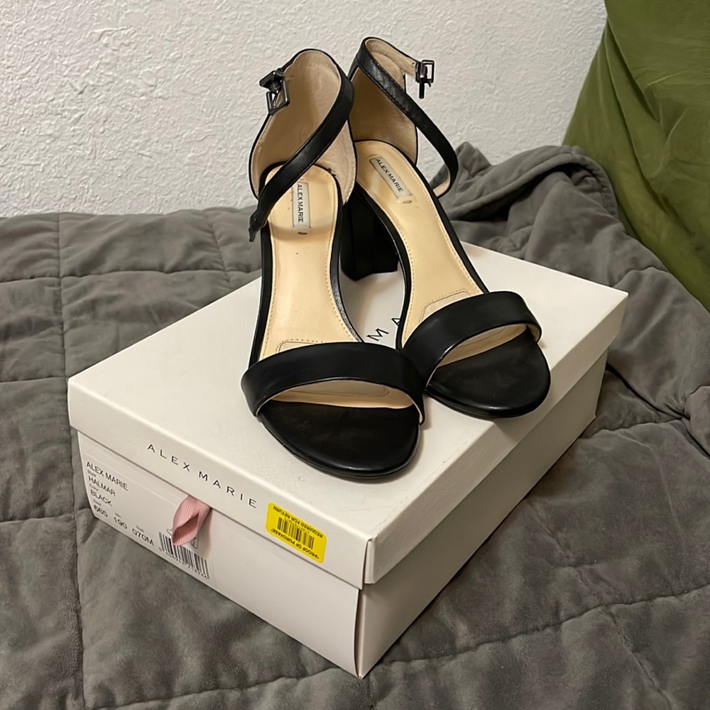 Alex Marie Black Heels